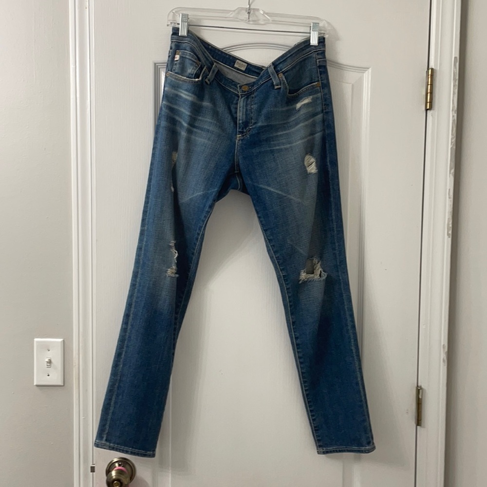 AG Stevie slim straight ankle